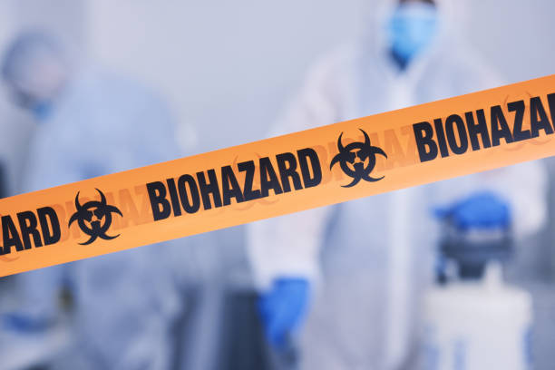 Professional Unattended Death Cleanup technician working in Petersburg, IN